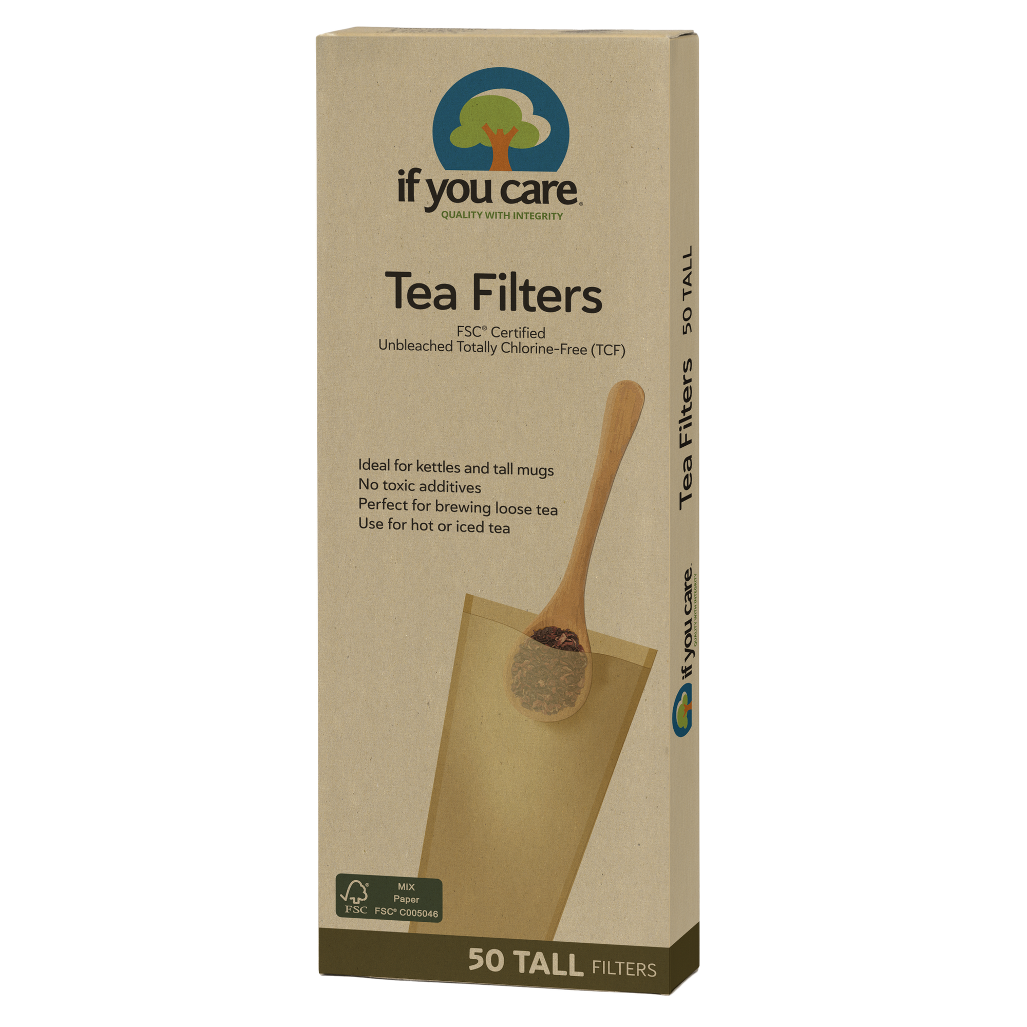 Unbleached Tea Filters