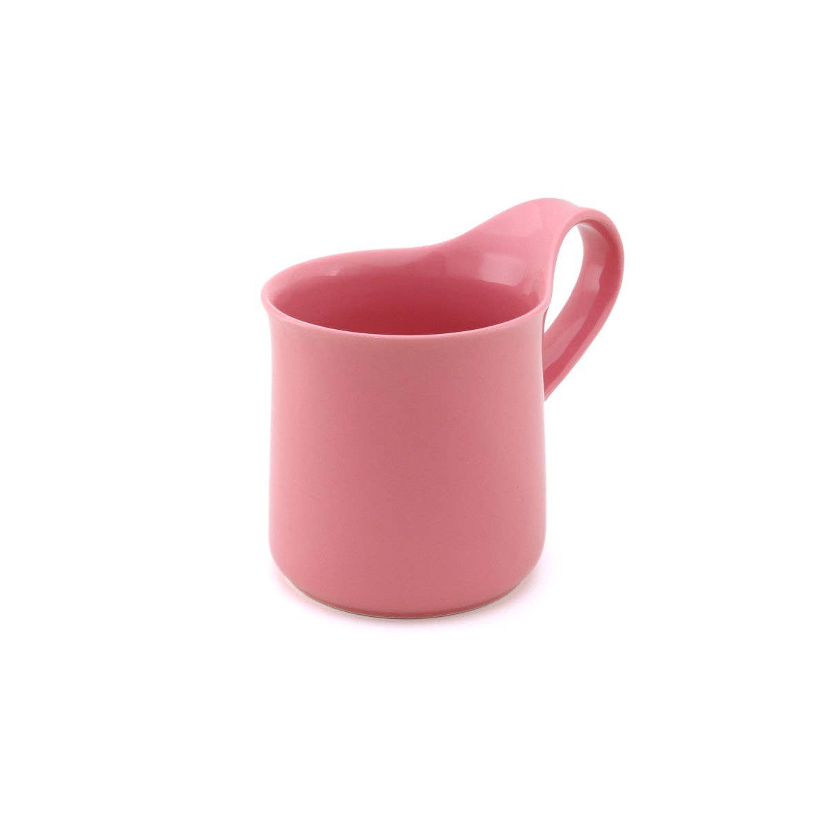 Large Ceramic Cafe Mug in Rose