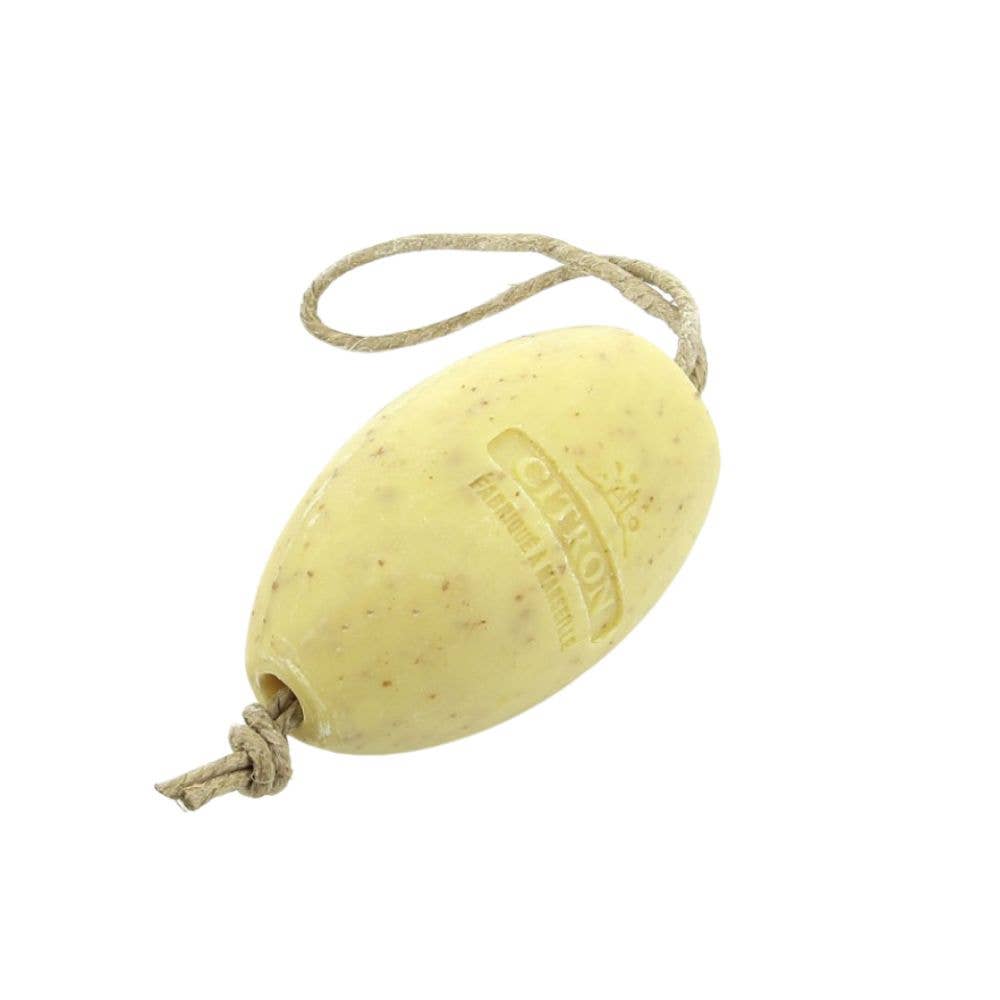 Crushed Lemon Soap on a Rope