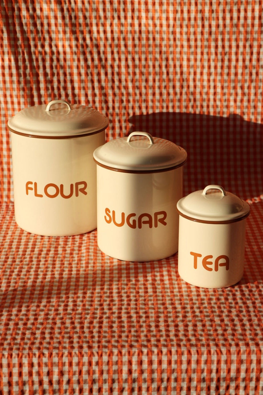 Flour, Sugar, Tea Set