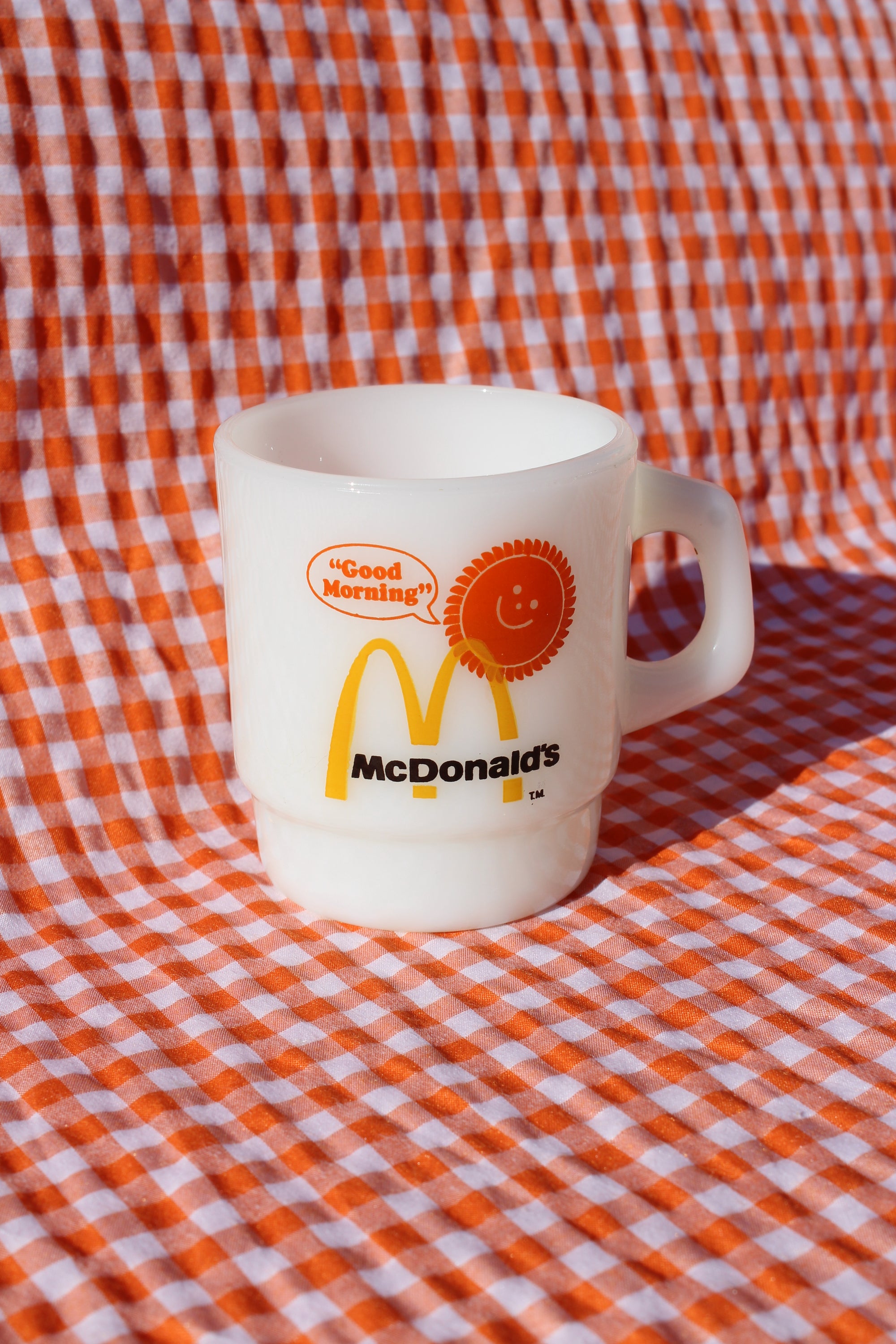 McDonalds Coffee Mug Lot Fire King Milk Glass Pilsner Beer Olympics Golden  Arches Fast Food