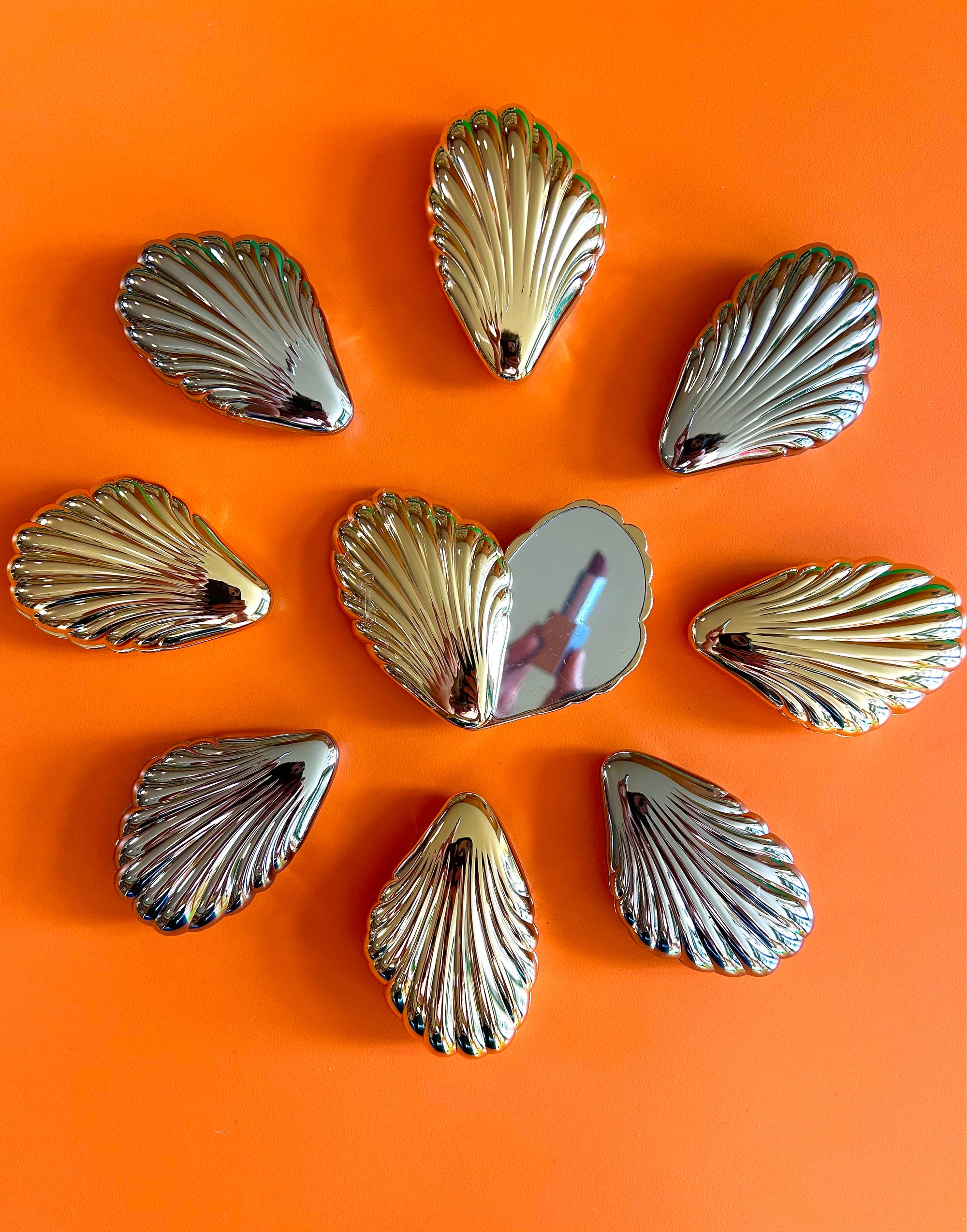 Seashell Compact Mirror