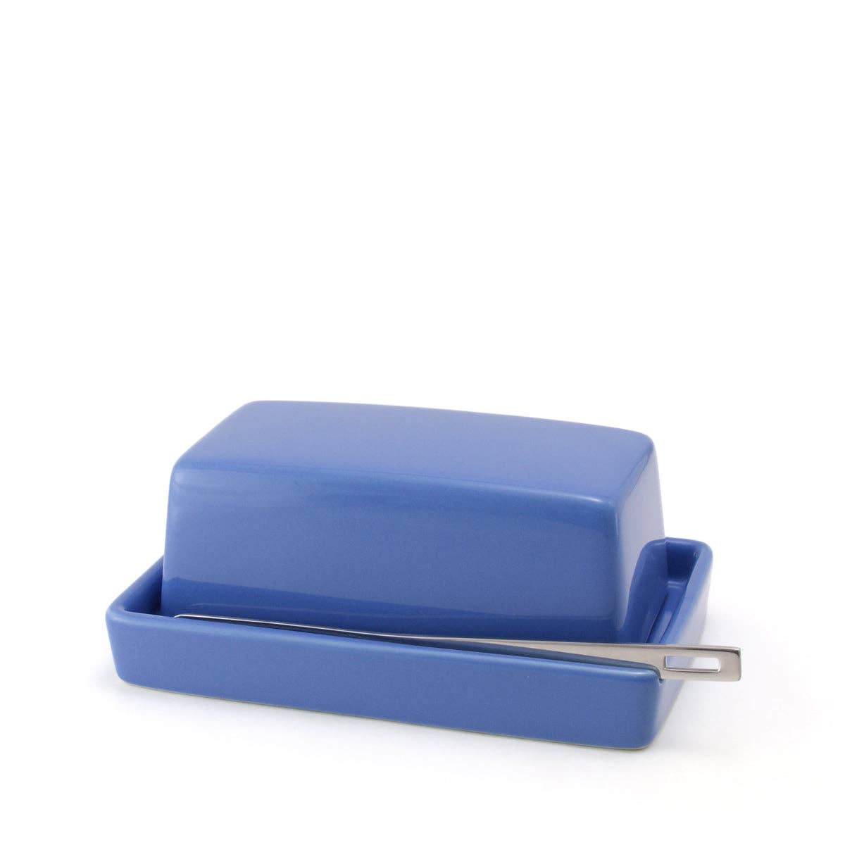 Butter Dish in Blueberry