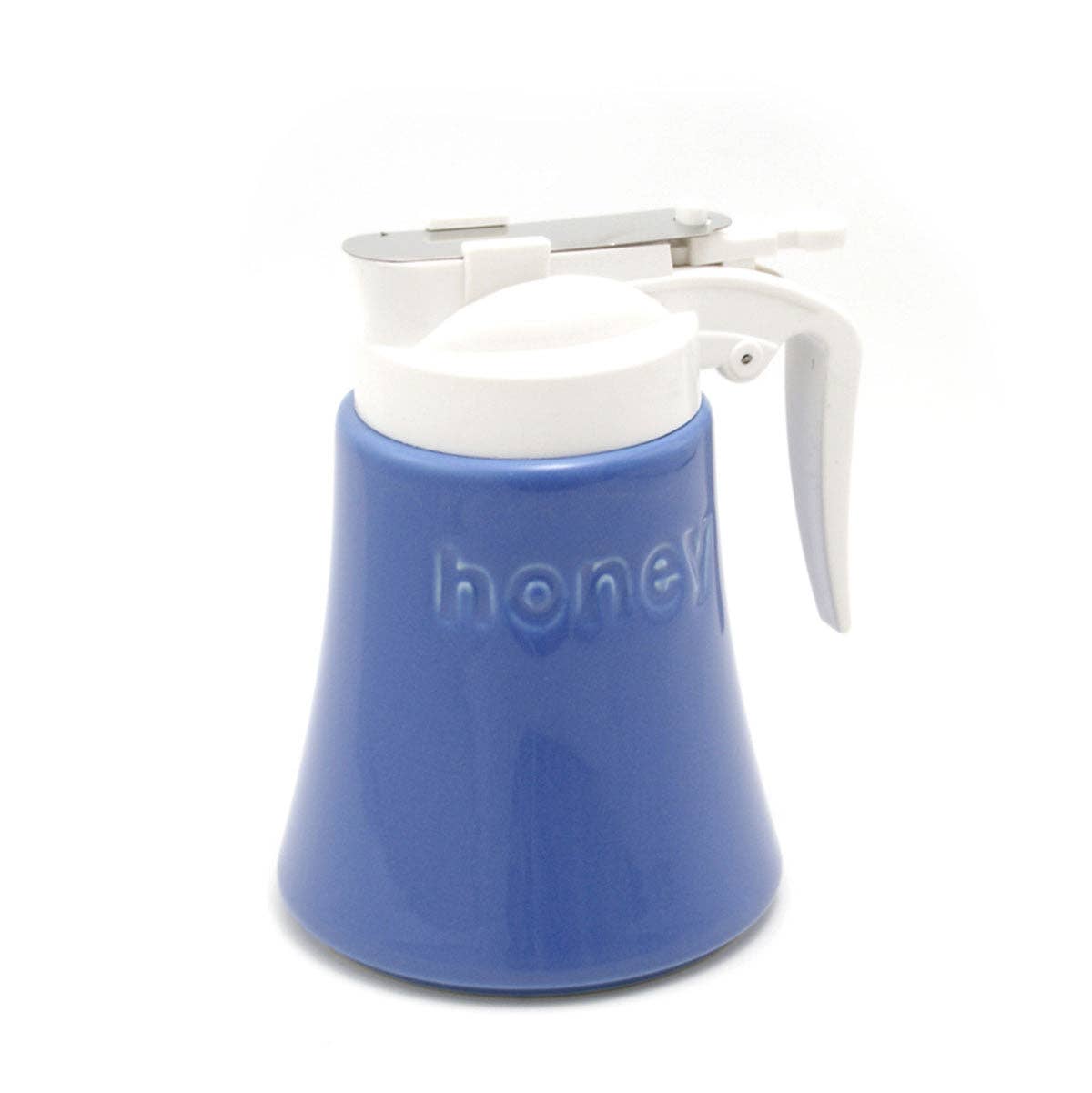 Ceramic Honey Dispenser in Blueberry