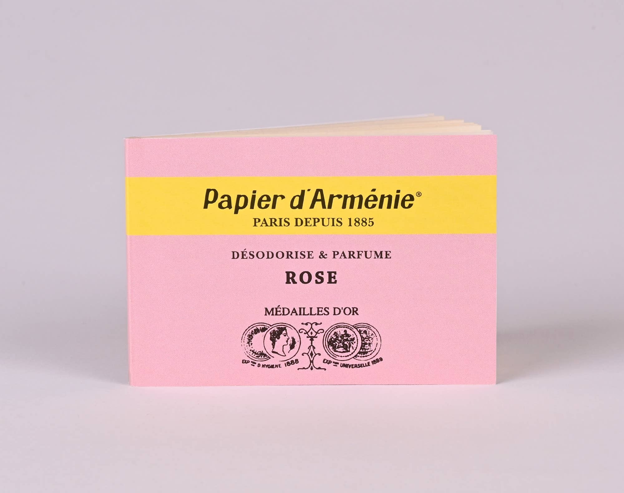 Papier d'Armenie "LA ROSE" Incense Booklet